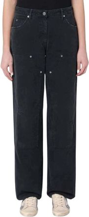 Golden Goose Jeans Regolare - Dames - Regular Fit Jeans - Zwart - M - Katoen - Jeans