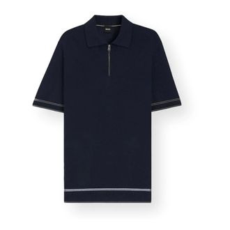 HUGO BOSS Uomo, Top, Blu, M, new