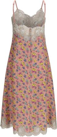 Dolce & Gabbana Womens Multicolor Silk Casual Dress