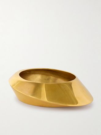 Saint Laurent Bracciale In Metallo Dorato - Oro