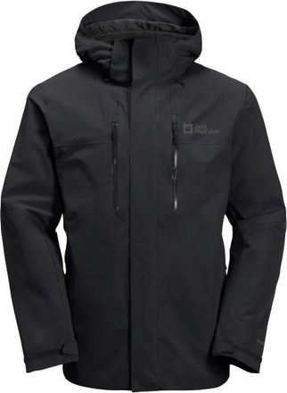 Jack Wolfskin Jasper 2L Jacket Regenjacke f&uuml;r Herren | schwarz