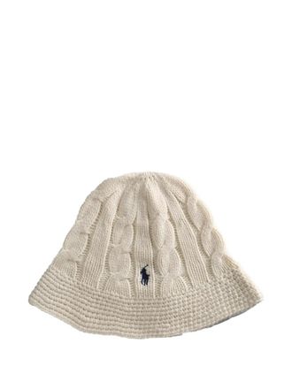 Polo Ralph Lauren cable-knit hat - Neutrals