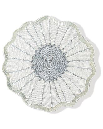 Tiramisu Ethereal Daisy Beaded Placemat