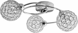 Fabrilamp Plafón KEGAN 3xG9 Al.17xD.34cm Cromo