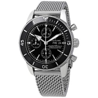 Breitling Superocean Heritage II Chronograph Automatic Black Dial Mens Watch A13313121B1A1