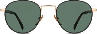 David Beckham DB 1116/S I46/MT Mens Sunglasses Gold Size 51