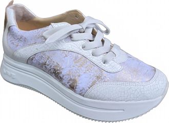 Softwaves Womens Francesca Sneakers In Sand/platino