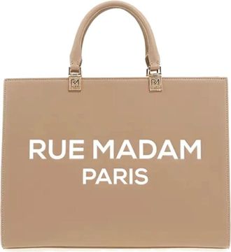 Rue Madam Shoulder Bag - Dames - Shoppers - Beige - ONE Size - Tassen