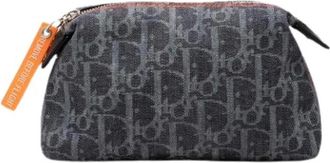 Dior Pre-owned Borsa in Denim - - Pre-owned - Donna - Blu - ONE SIZE