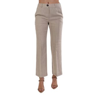Marella Mujer, Pantalones, Beige, Talla: S
