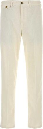 Pantaloni Torino Broeken, Heren, Wit, XL, Katoen, Stretch Corduroy Pant