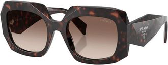 Prada Prb 23S Zonnebril - unisex - Zonnebrillen - Bruin - 54 MM - Accessoires