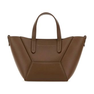 Brunello Cucinelli Handbags - female - Brunello Cucinelli - Shopping Bags - Brown - ONE SIZE - Bags