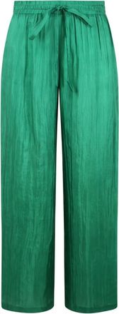 The Rose Ibiza Pantaloni in seta - Verde