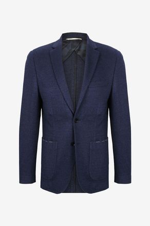 Maurizio Baldassari Einreihiger Blazer aus Kaschmir und Seide