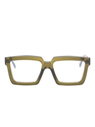 Kuboraum Occhiali K26 squadrati - Verde