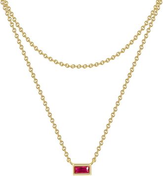 Glanzstücke München Womens Sterling Silver Necklace - Gold - One Size