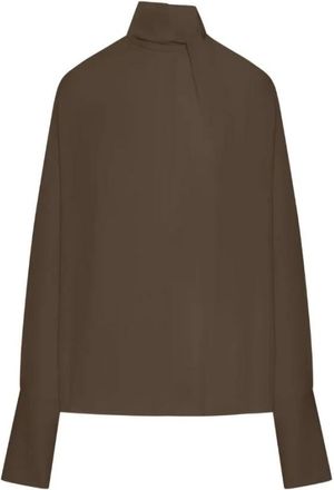 Tom Ford Shirts - Dames - Blouses - Bruin - XS - Overhemden
