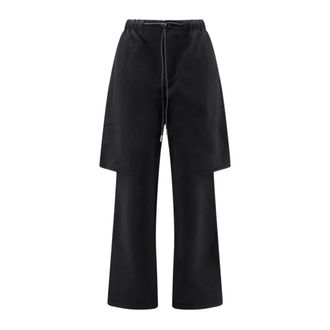 sacai Mujer, Pantalones, Negro, Talla: M
