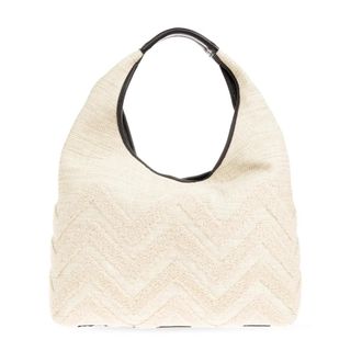 Missoni Dames, Tassen, Beige, Maat: ONE Size Leer