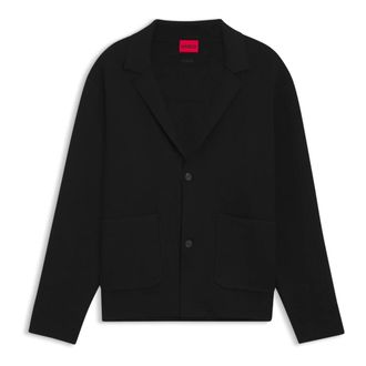 HUGO BOSS Cardigan - Heren - Truien - Zwart - Maat: M
