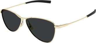 Saint Laurent unisex, Accessoires, Geel, Maat: 55 MM Nylon