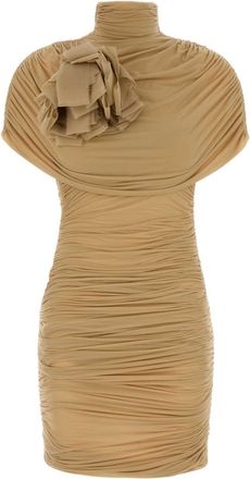 Magda Butrym Beige Jersey Dress