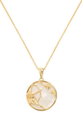 Freya Rose Zodiac Necklace in Sagittarius at Nordstrom
