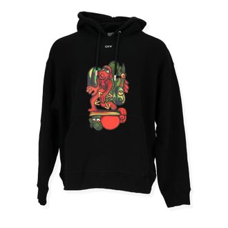 Off-white Off White Mens Black Multi Sweatshirt