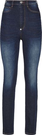 Philipp Plein Denim Super High Waist Jegging Iconic Plein