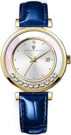 Christian Van Sant Bria Quartz Silver Dial Ladies Watch CV3813