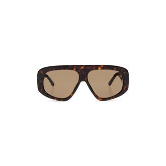 The Attico Accessoires, Dames, Bruin, ONE Size, Milano Zonnebril
