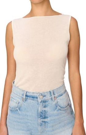 DL1961 Sleeveless Sweater in Cream at Nordstrom Rack, Size Medium