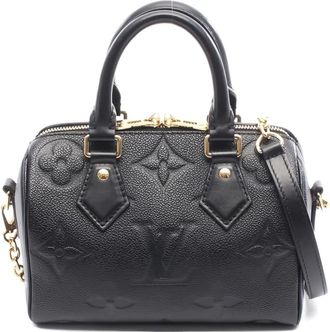 Louis Vuitton Speedy Bandouliere 20 monogram cross body bag - Black