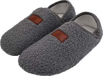 Generic Indoor Outdoor Slippers Fuzzy Slippers Unisex Non Slip Eva Sole Home Slipper Lightweight Soft Bedroom Slipper With Closed Toes Versatile Fashionable C
