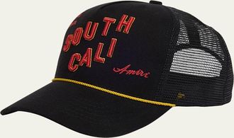 Amiri Mens South Cali Trucker Hat