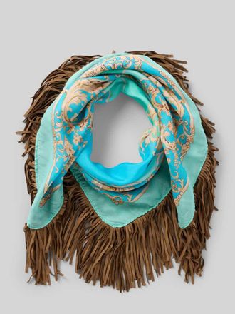 Codello Tuch aus Viskose-Mix mit Seiden-Anteil in Blau, Gr&ouml;&szlig;e 1