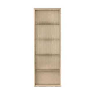 Ferm Living Haze Wandschrank, 35 x 100 cm, Glas / kaschmir