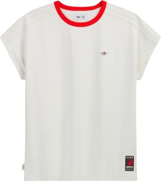 adidas x CLOT by Edison Chen Dolman T-Shirt Asia Sizing Wonder White KD4026