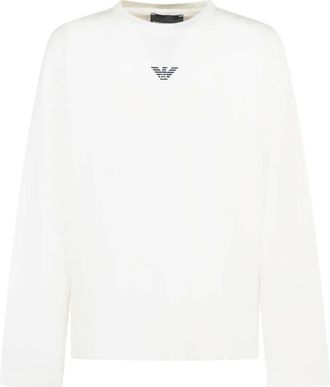 Emporio Armani logo-print cotton T-shirt - kids - Cotton - 14 yrs - White