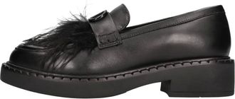 Twinset Schoenen, Dames, Zwart, 41 EU, Leer, Twin-set Platte schoenen