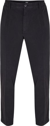 HUGO BOSS Mens H Kane1 10271526 01 Straight Leg Trousers in Black - Size 33W/32L