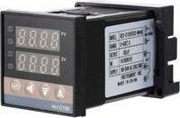 OEM Termostato Digital Rexc100fk02man De 0&deg; A 400&deg; Con Controlador De Temperatura Led Y Alarma, Controlador De Temperatura Pid Led