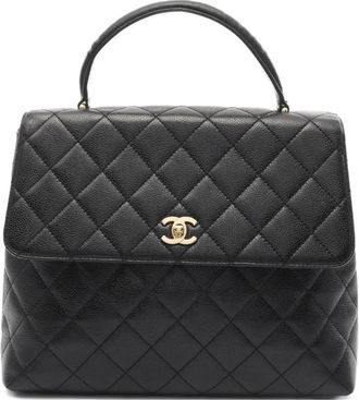 Chanel Borsa a mano Matelasse 2000-2002 - Nero