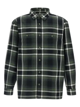 Carhartt Work in Progress Camicia Vaughn a quadri - Verde