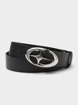 Le 31 Mens Star-buckle black belt