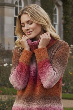 Roman Ombre Stripe Knit Jumper