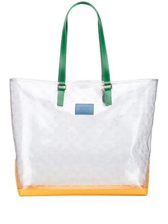 Louis Vuitton 1999 Limited Edition Brazil 500th Anniversary Monogram Vinyl Clear Cabas tote bag - women - PVC/Calf Leather - One Size