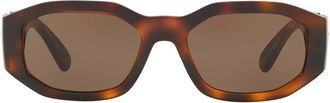Versace Sunglasses Ve4361 521773 Biggie Brown/Brown Unisex