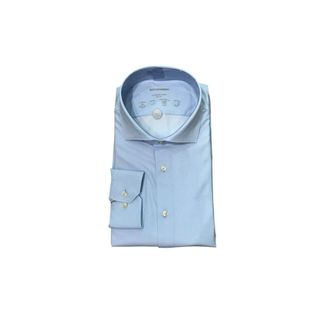 Roy Robson Camisa Punto Conort Espiga - Heren - Zakelijke Overhemden - Blauw - 3XL - Overhemden